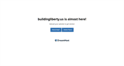 Desktop Screenshot of buildingliberty.us